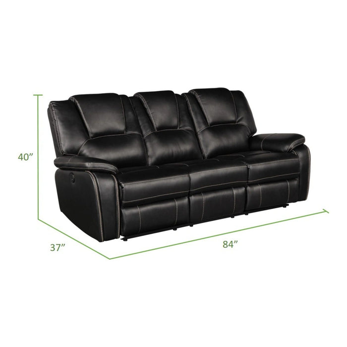 Hong Kong Faux Leather Power Reclining Sofa