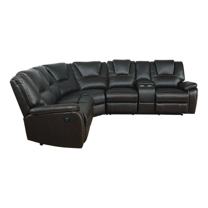 Hong Kong Faux Leather Power Reclining Sectional