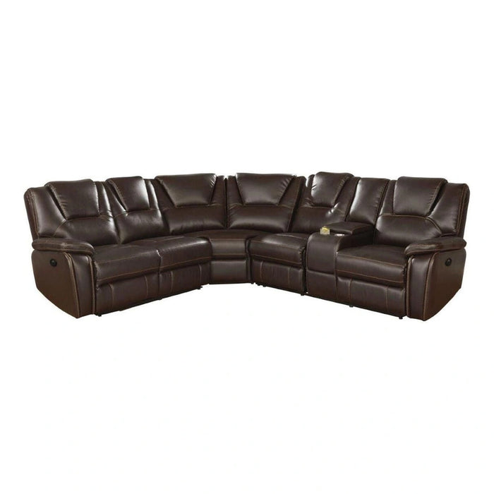 Hong Kong Faux Leather Power Reclining Sectional