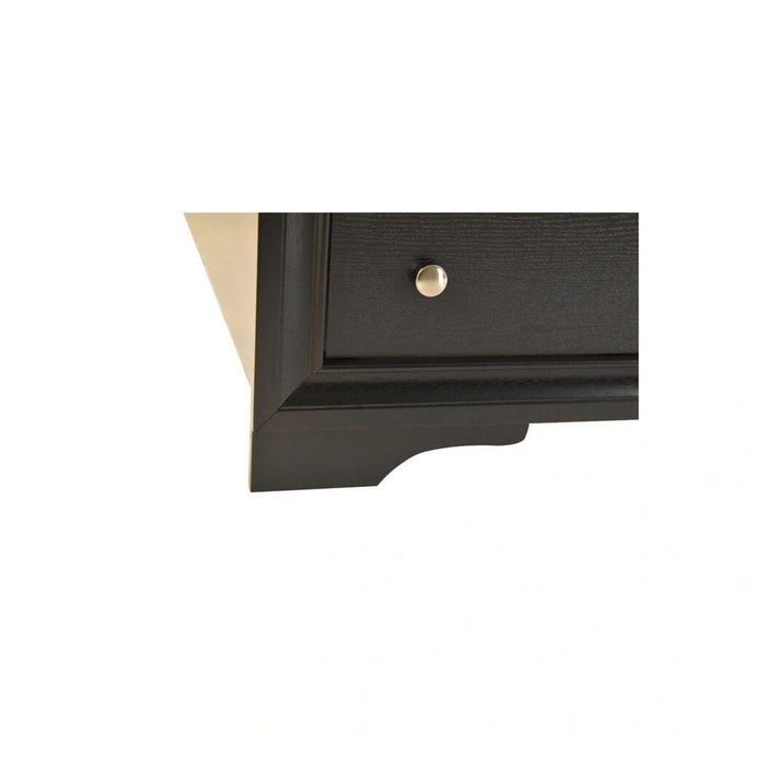 Matrix Wood Veneer Storage Bed