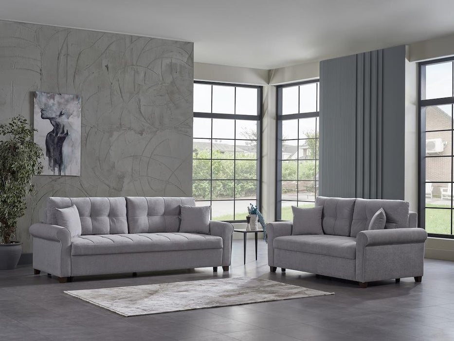 Mocca Koopsi Gray Sleeper Sofa