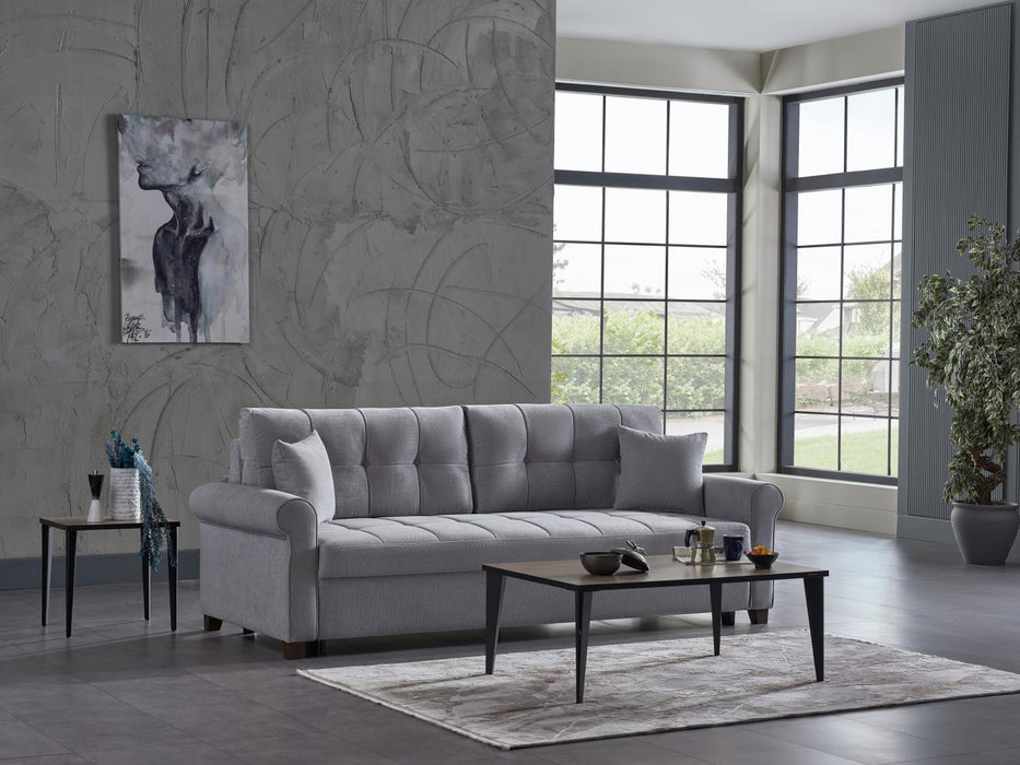 Mocca Koopsi Gray Living Room Set
