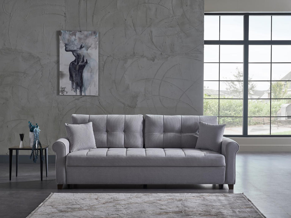 Mocca Koopsi Gray Living Room Set