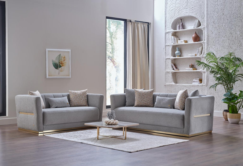 Monroe Merit Gray Sleeper Sofa