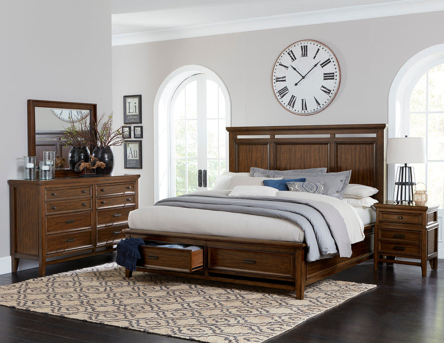 Frazier Park Nightstand In Brown Cherry 1649-4 | Homelegance