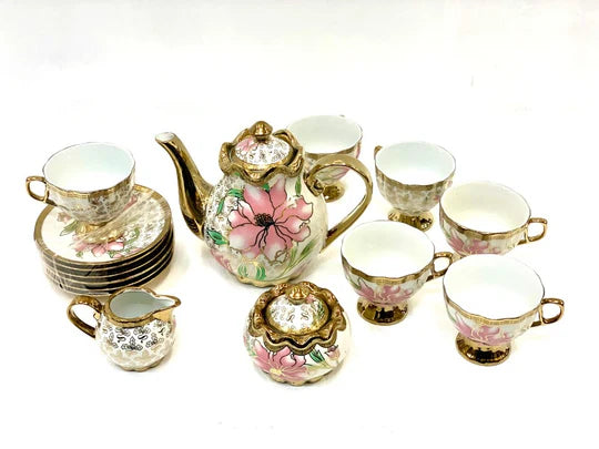 15pc Tea set Purple