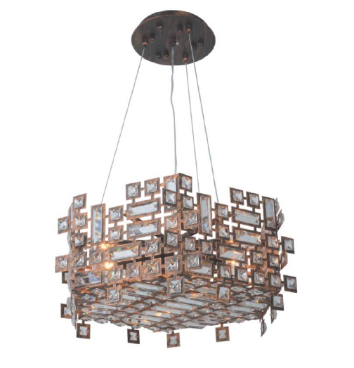 01HEX23BR 23.2" X 9" BRONZE ORAN - HEXAGON - 210000004297