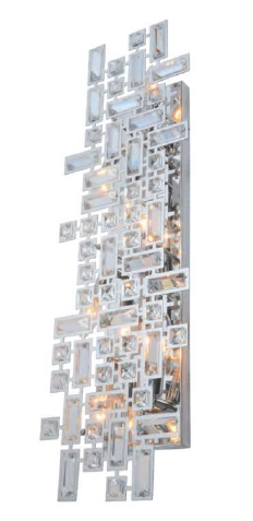 01WSC30CH 9" X 30 CHROME ORAN WALL SCONCE - 210000006590