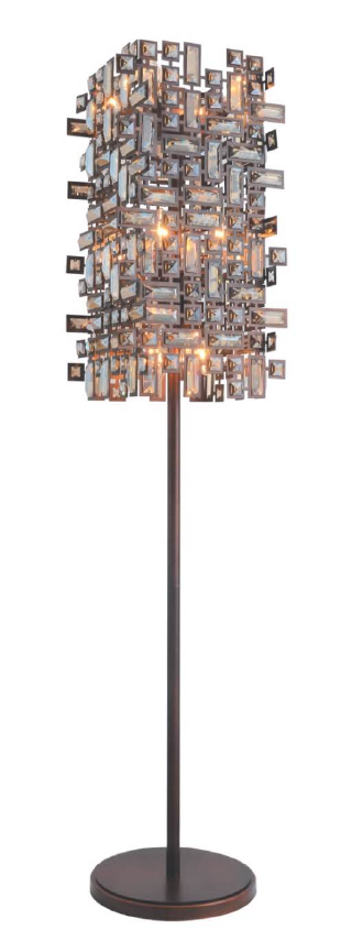 02FLR13BR 13" X 62" BRONZE ORAN FLOOR LAMP - 210000003738