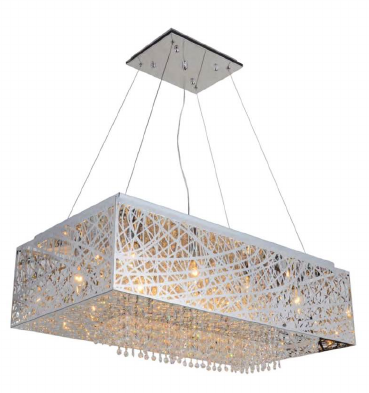 03REC31CH 31" X 16" PITTSTON CHROME RECHANGULAR - 210000005900