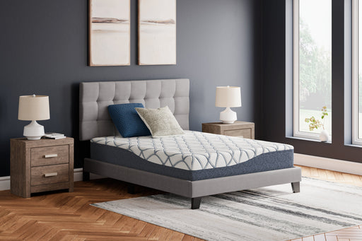 10 Inch Chime Elite 2.0 White/Blue California King Mattress - M42551