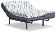 10 Inch Chime Elite 2.0 White/Blue Twin Mattress - M42511