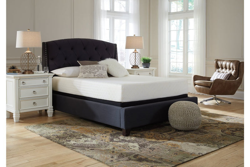 10 Inch Chime Memory Foam White King Mattress in a Box - DMV FurnitureKing Mattress