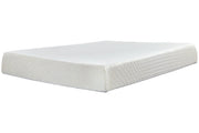 10 Inch Chime Memory Foam White King Mattress in a Box - DMV FurnitureKing Mattress