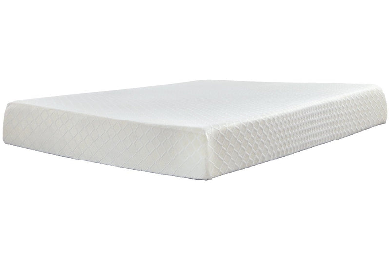 10 Inch Chime Memory Foam White King Mattress in a Box - DMV FurnitureKing Mattress