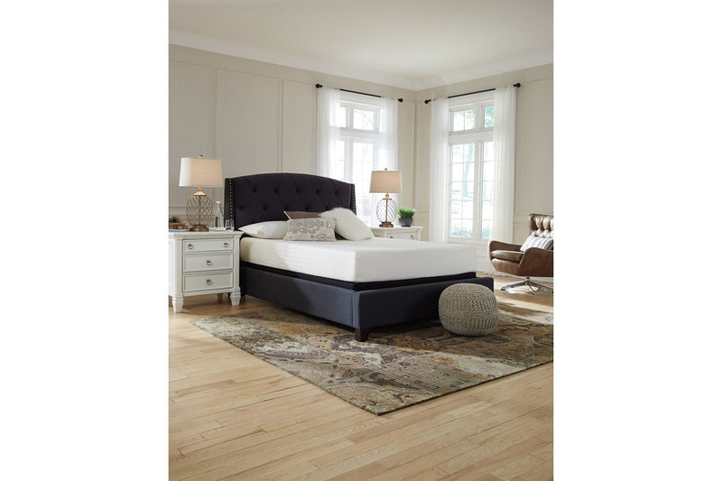 10 Inch Chime Memory Foam White King Mattress in a Box - DMV FurnitureKing Mattress