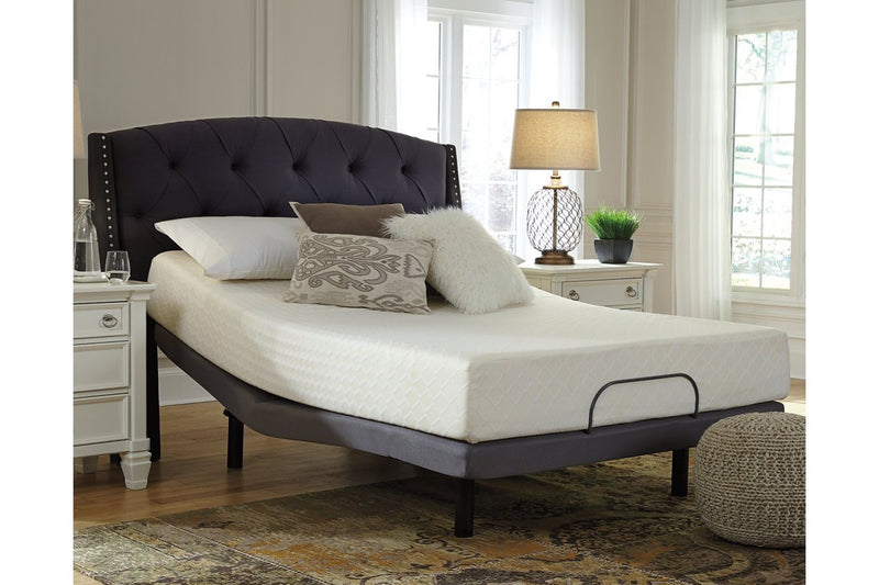 10 Inch Chime Memory Foam White King Mattress in a Box - DMV FurnitureKing Mattress