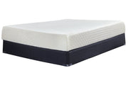 10 Inch Chime Memory Foam White King Mattress in a Box - DMV FurnitureKing Mattress