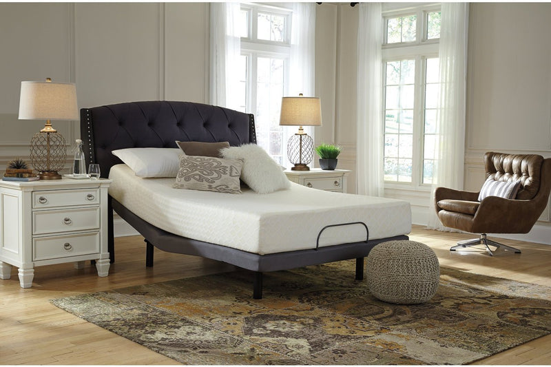 10 Inch Chime Memory Foam White Queen Mattress in a Box - DMV FurnitureQueen Mattress