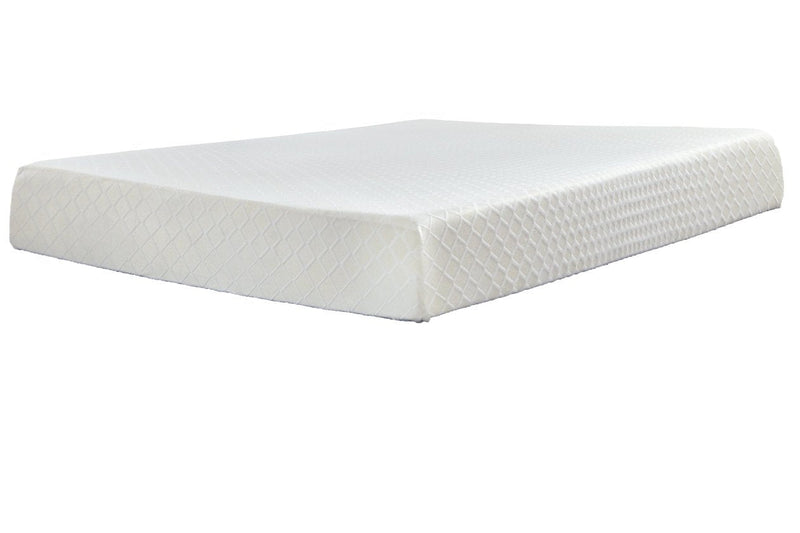 10 Inch Chime Memory Foam White Twin Mattress in a Box - DMV FurnitureTwin Mattress