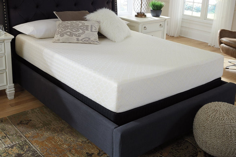 10 Inch Chime Memory Foam White Twin Mattress in a Box - DMV FurnitureTwin Mattress