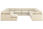 Elyza Linen 10-Piece Sectional -  Ashley - DMV Furniture
