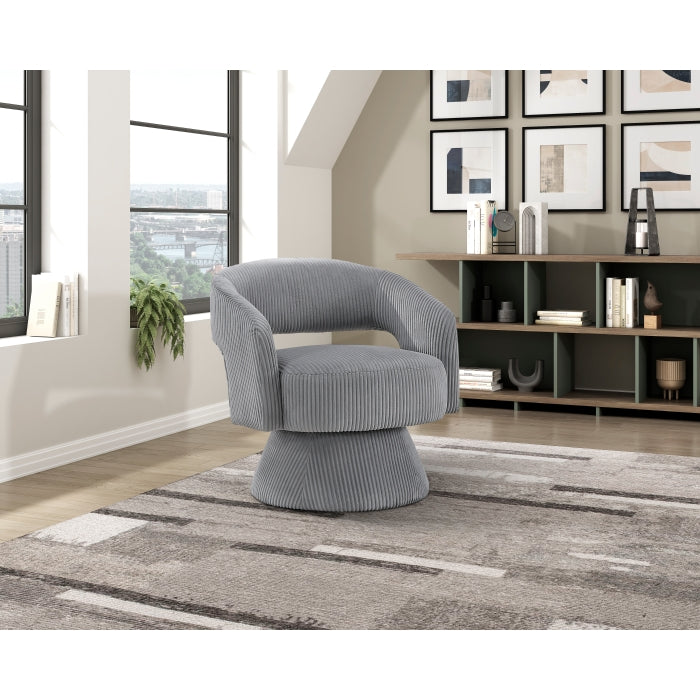 1013DGY-1 Swivel Chair - 1013DGY-1