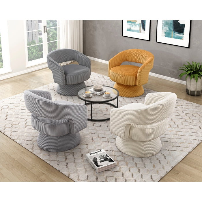 1013DGY-1 Swivel Chair - 1013DGY-1