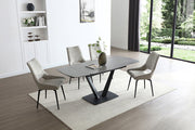 109 Grey Table With 1239 Chairs Set - p14261