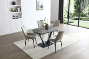 109 Grey Table With 1239 Chairs Set - p14261