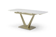 109 Table Golden With 1442 Chairs Set - p14133