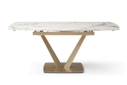 109 Table Golden With 2107 Chairs Set - DMV Furniture