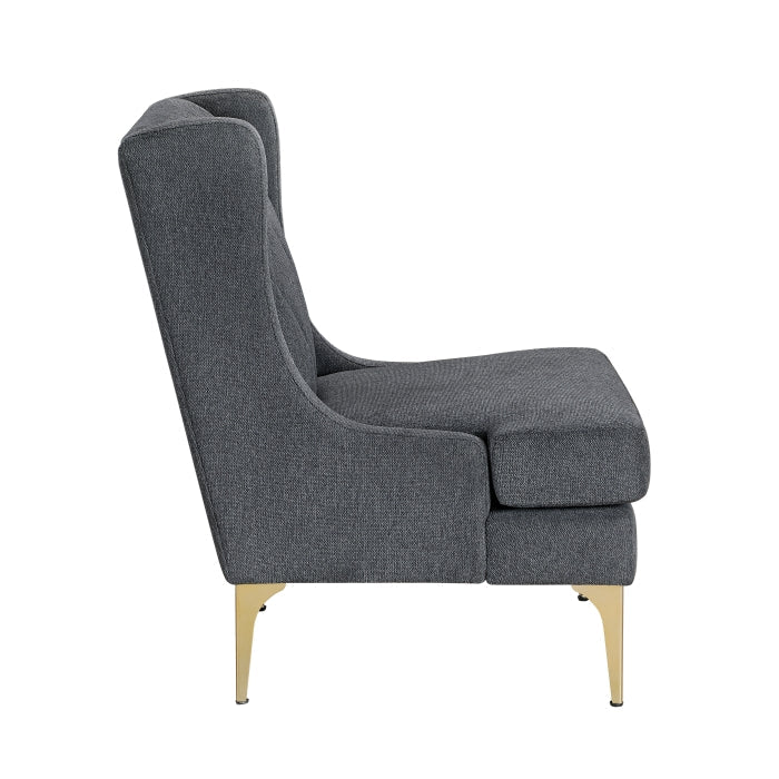 1108DGY-1 Accent Chair - 1108DGY-1