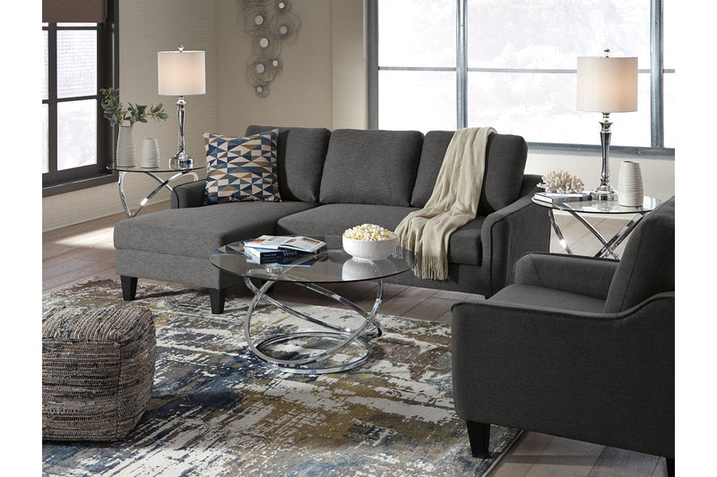 Jarreau Gray Sofa Chaise Sleeper
