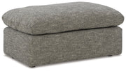 Dramatic Chair and Ottoman in Granite from Ashley - DMV Furniture