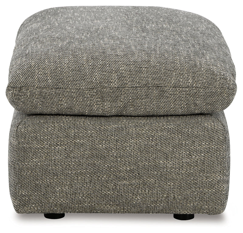 Dramatic Chair and Ottoman in Granite from Ashley - DMV Furniture