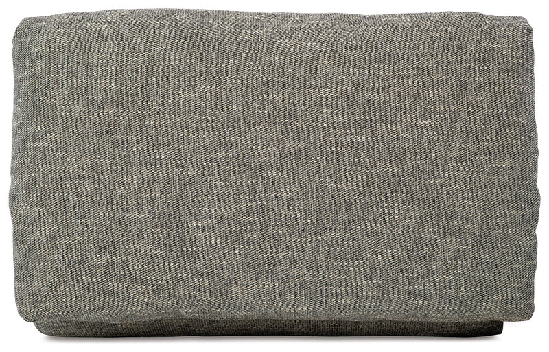 Dramatic Chair and Ottoman in Granite from Ashley - DMV Furniture