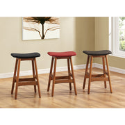 1188DB-24 Counter Height Stool, Matt Brown, Set of 2 - 1188DB-24