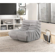 1203GY-1 Accent Chair (no Wooden Frame) - 1203GY-1