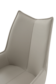 1218 Swivel Dining Chair Grey Taupe - DMV FurnitureDining Chair