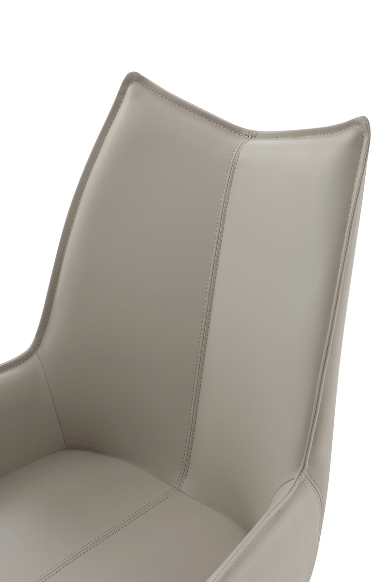 1218 Swivel Dining Chair Grey Taupe - DMV FurnitureDining Chair
