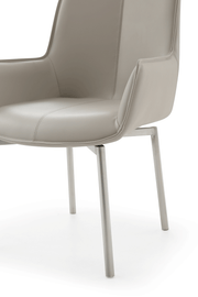1218 Swivel Dining Chair Grey Taupe - DMV FurnitureDining Chair