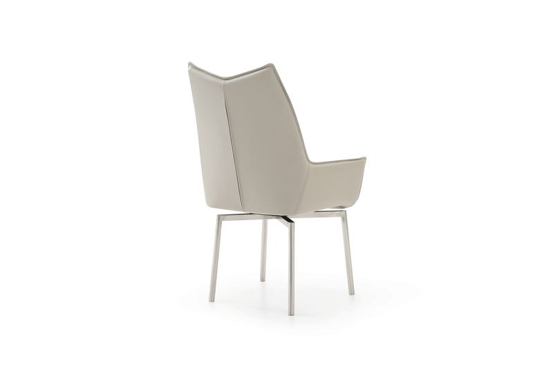 1218 Swivel Dining Chair Grey Taupe - DMV FurnitureDining Chair