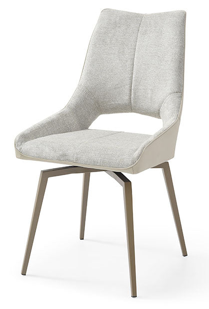 1239 Beige Golden Chair - i40933