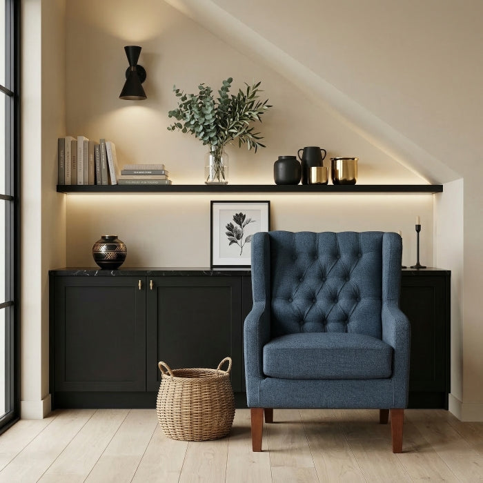 1266BU-1 Accent Chair - 1266BU-1