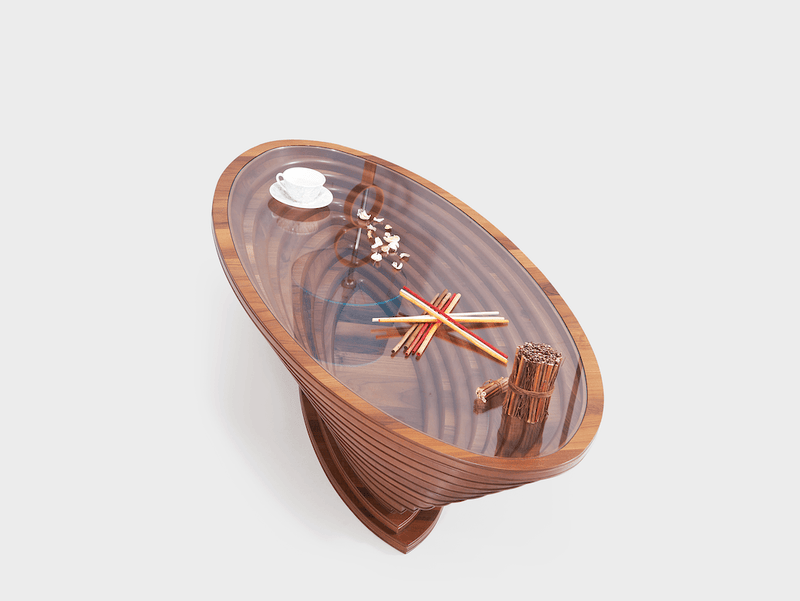 127 Walnut Coffee Table [ETA: 3/15] - DMV FurnitureCoffee Table