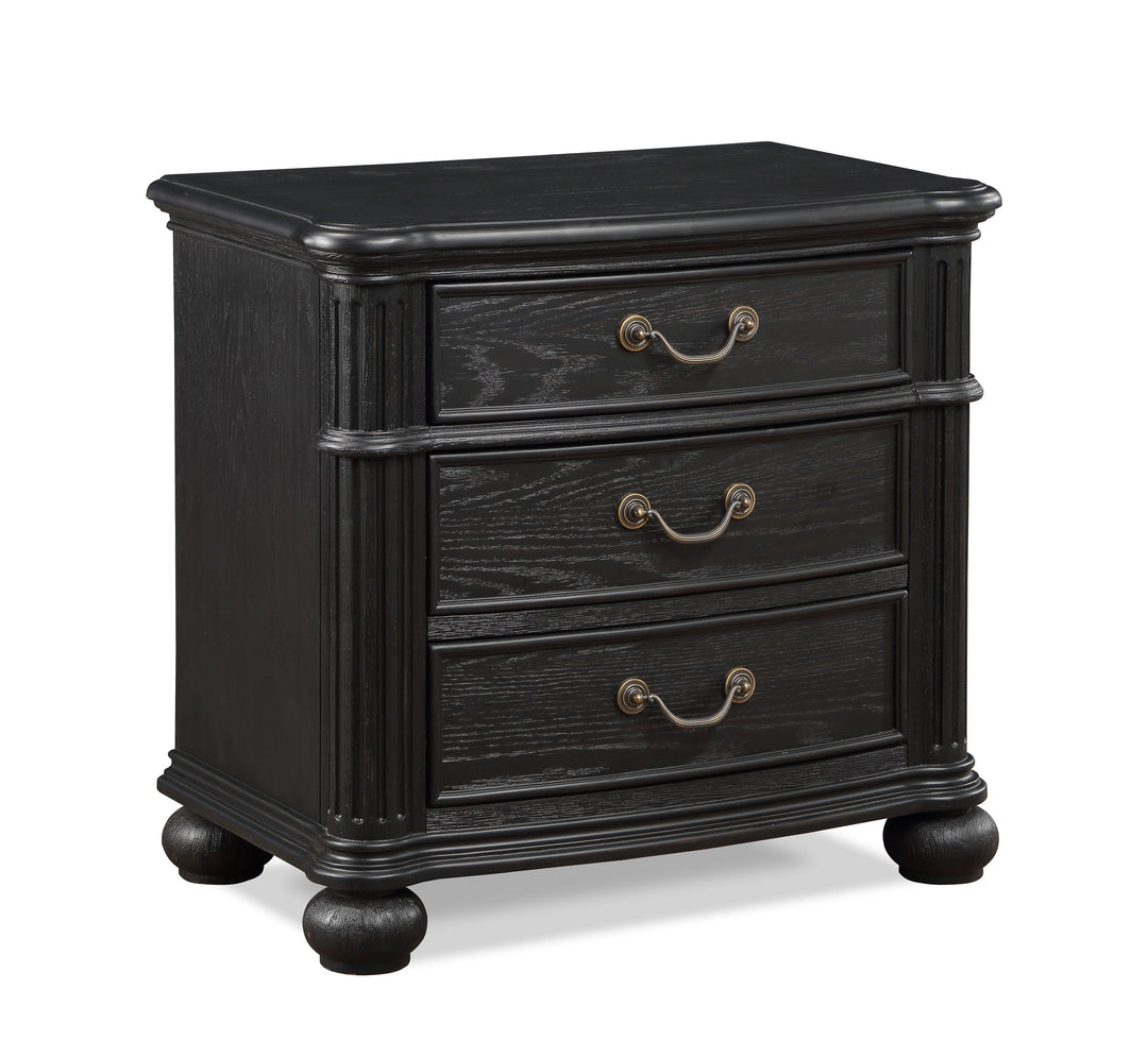 Kingsbury - Nightstand - Black