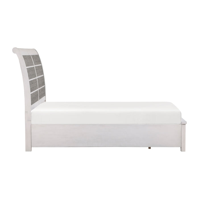 1303K-1CK* (3) California King Platform Bed with Footboard Storage - 1303K-1CK*