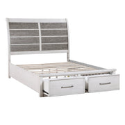 1303K-1CK* (3) California King Platform Bed with Footboard Storage - 1303K-1CK*