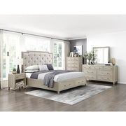1312K-1CK* (3) California King Platform Bed with Footboard Storage - 1312K-1CK*